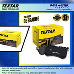 Load image into Gallery viewer, Textar 2620601 Rear 5WA698451C 5WA698451F 5WA698451A 5WA698451C