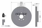 Load image into Gallery viewer, 2x Vented Front Brake Discs 300mm 92275303 Genuine OE Textar 13515909