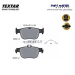 Load image into Gallery viewer, Textar 2630301 Rear Brake Pads Set Fits 0044208120 0054207420 0064202220
