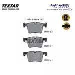 Load image into Gallery viewer, Textar 2519901 Front Brake Pads Set fits 2456867 2456868 2464194 34106799801