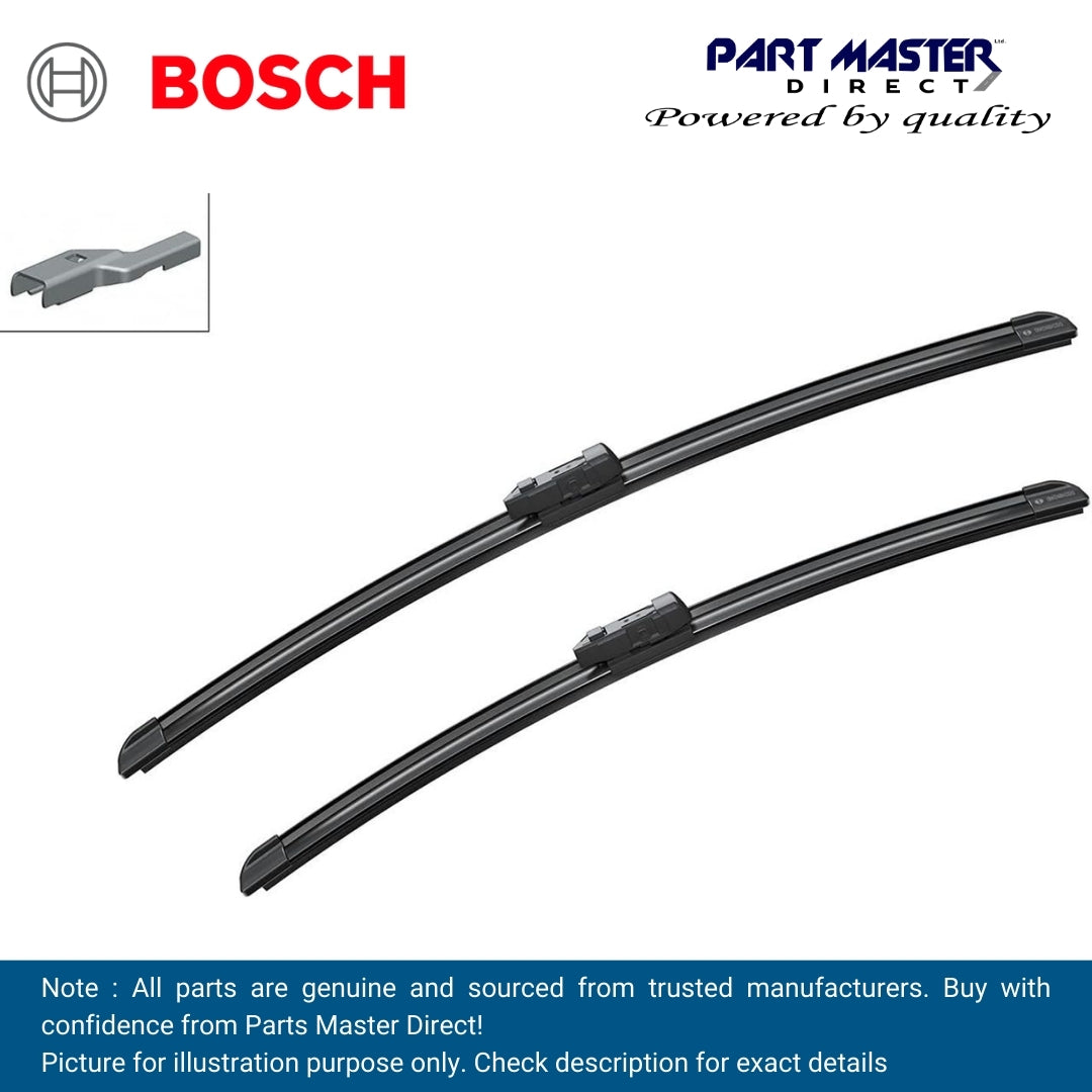 BOSCH AEROTWIN FLAT BLADE SET 530/475 A308S A975S