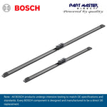 Load image into Gallery viewer, BOSCH AEROTWIN FLAT BLADE SET 750/500 A352S 3397014352
