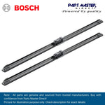Load image into Gallery viewer, BOSCH AEROTWIN FLAT BLADE SET 600/600 A826S 3397009826
