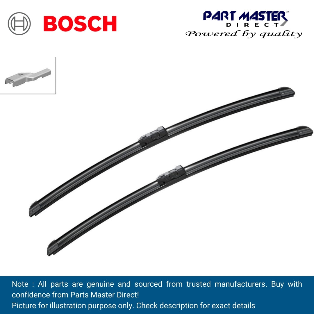 BOSCH AEROTWIN FLAT BLADE SET 600/600 A826S 3397009826