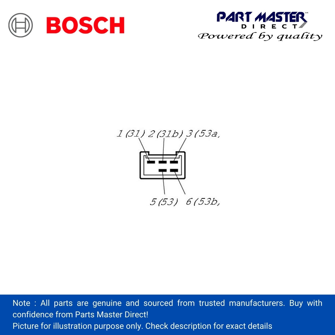BOSCH WIPER MOTOR 0986337400