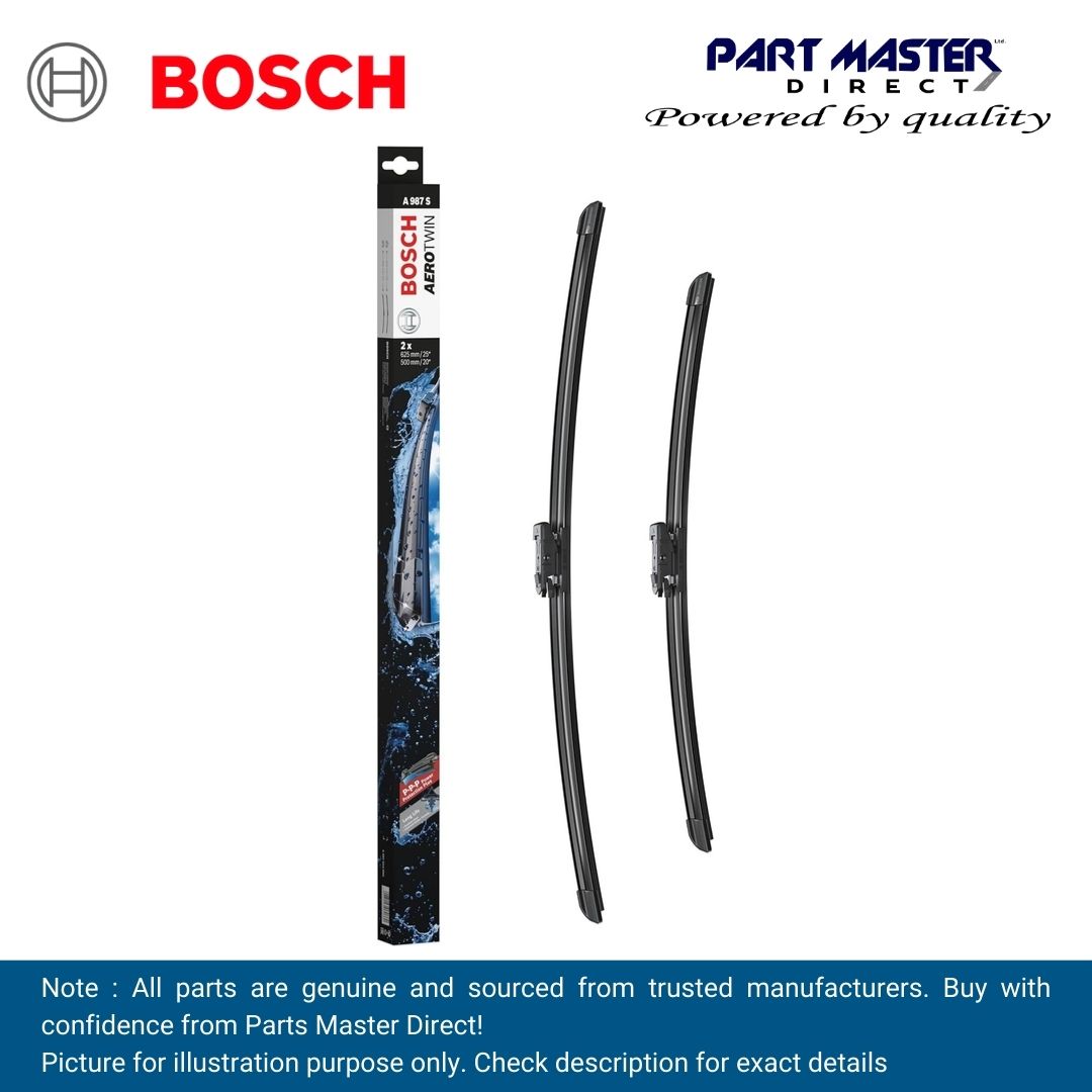 BOSCH AEROTWIN FLAT BLADE SET 625/500 A987S 339701400U