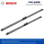 Load image into Gallery viewer, BOSCH AEROTWIN FLAT BLADE SET 650/550 A224S 3397007224

