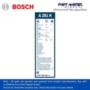BOSCH AEROTWIN FLAT BLADE REAR 280 A281H 3397008045