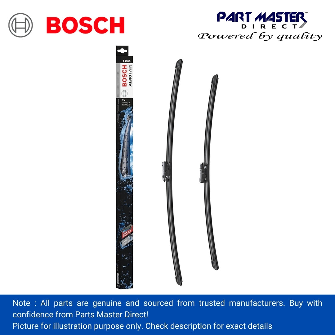 BOSCH AEROTWIN FLAT BLADE SET 725/625 A718S 3397007718
