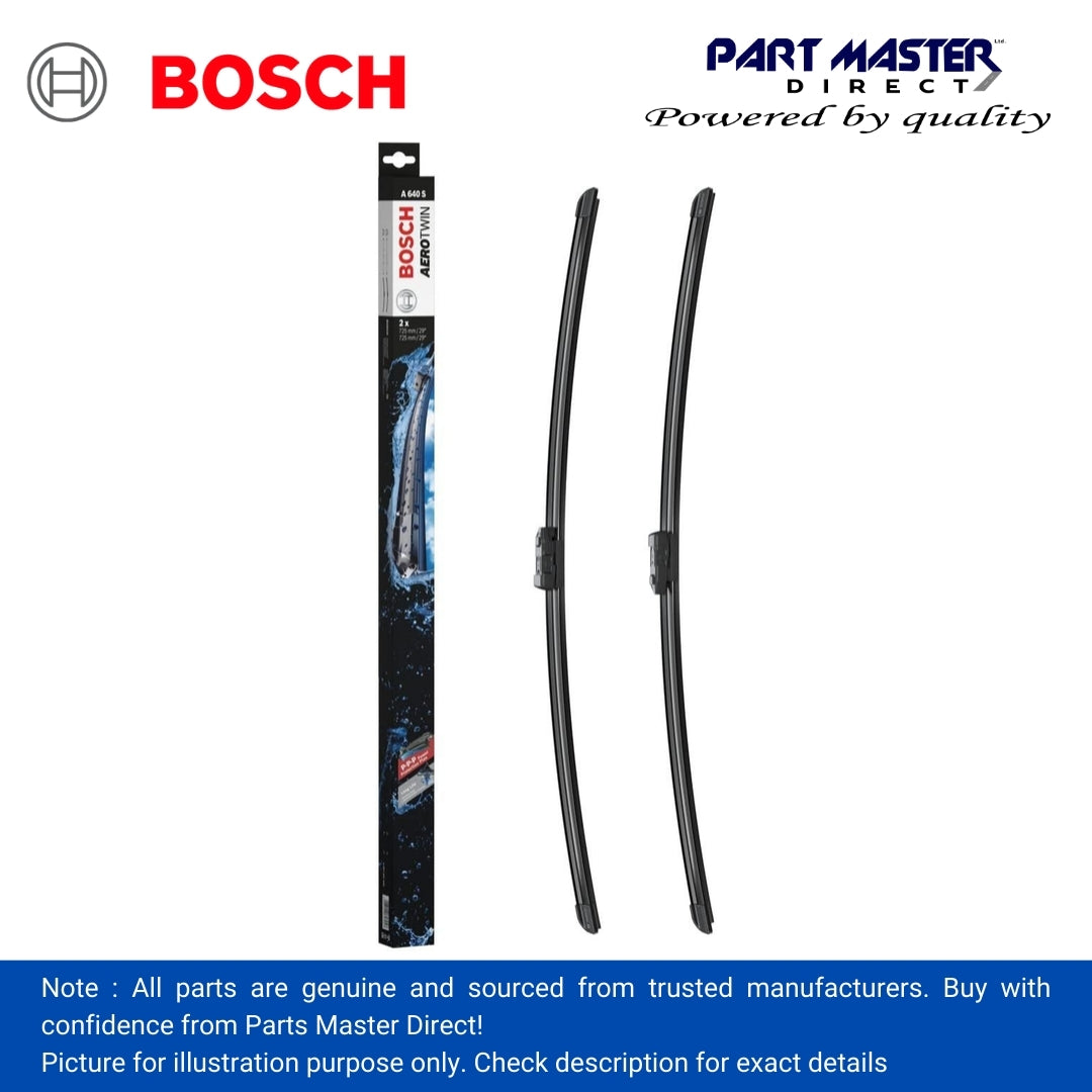 BOSCH AEROTWIN FLAT BLADE SET 725/725 A640S 3397007640