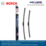 Load image into Gallery viewer, BOSCH AEROTWIN FLAT BLADE SET 650/550 A957S 3397118957

