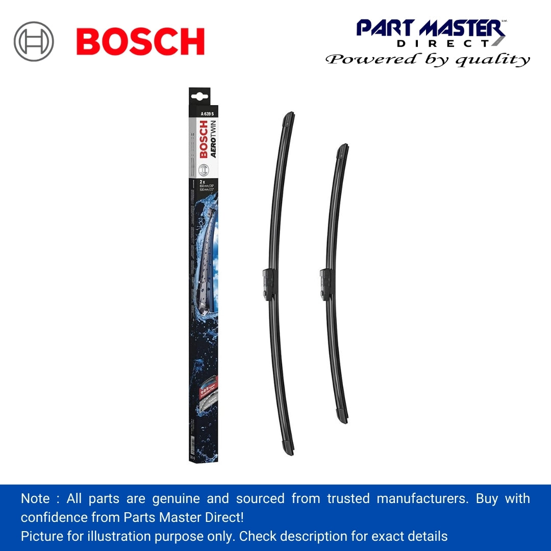 BOSCH AEROTWIN FLAT BLADE SET 650/530 A639S 3397007639