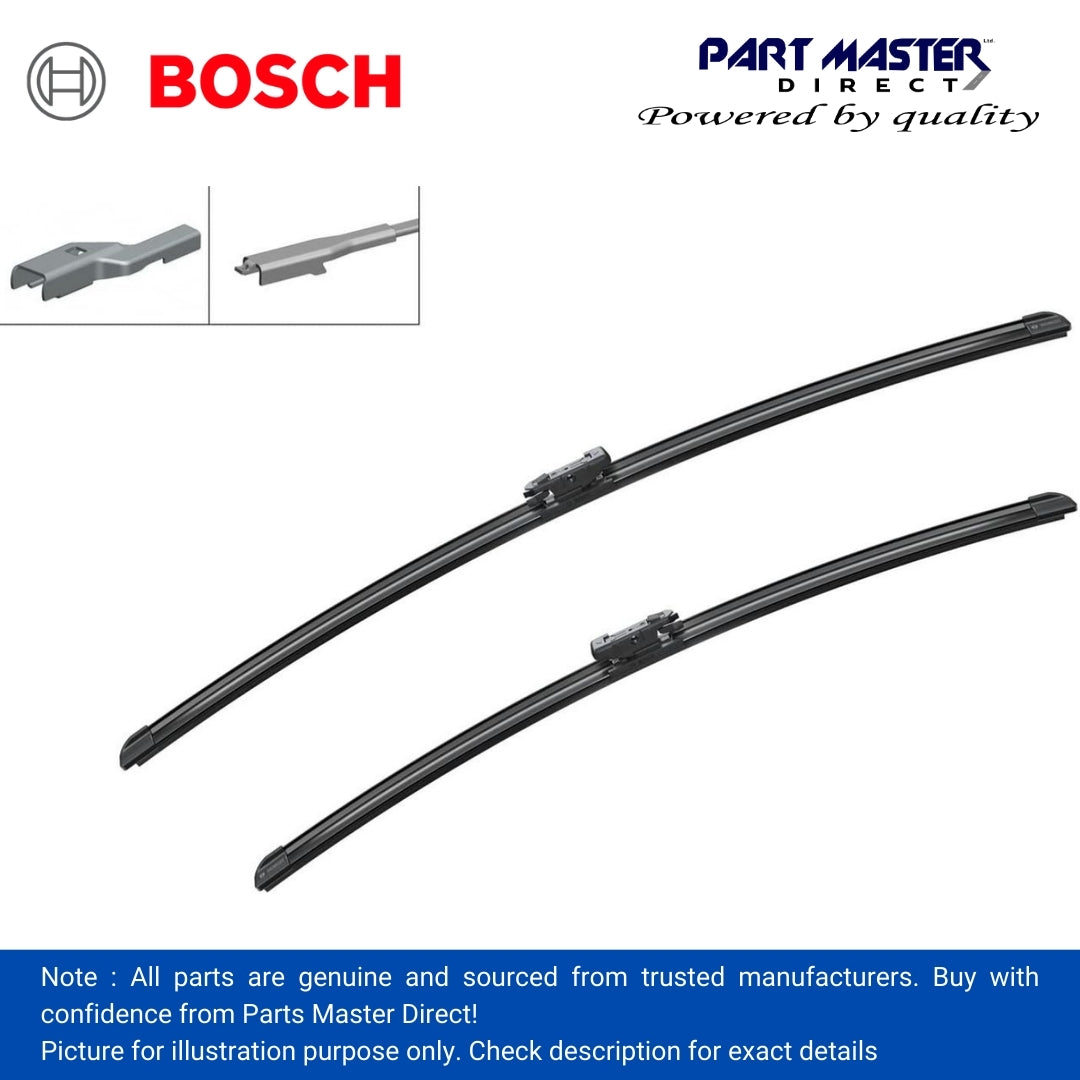 BOSCH AEROTWIN FLAT BLADE SET 725/625 A718S 3397007718