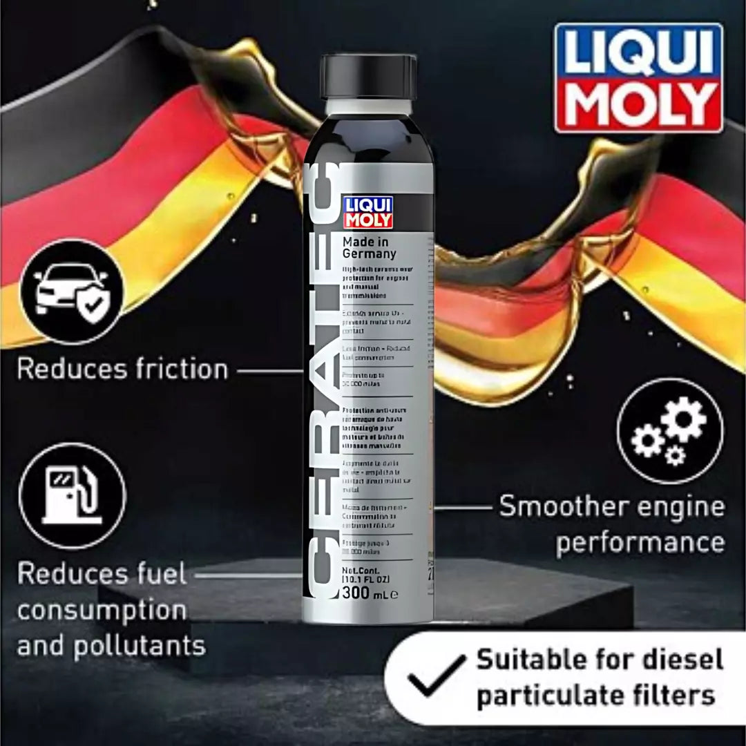 LIQUI MOLY CERATEC 3721 CERAMIC PREMIUM ENGINE OIL ADDITIVE PROTECTION - 300ML