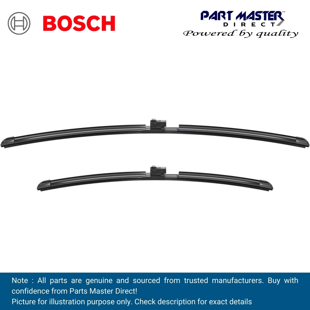 BOSCH AEROTWIN FLAT BLADE SET 650/500 A728S 3397014728