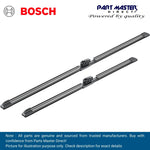 Load image into Gallery viewer, BOSCH AEROTWIN FLAT BLADE SET 650/500 A728S 3397014728
