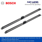 Load image into Gallery viewer, BOSCH AEROTWIN FLAT BLADE SET 600/550 A243S 3397014243

