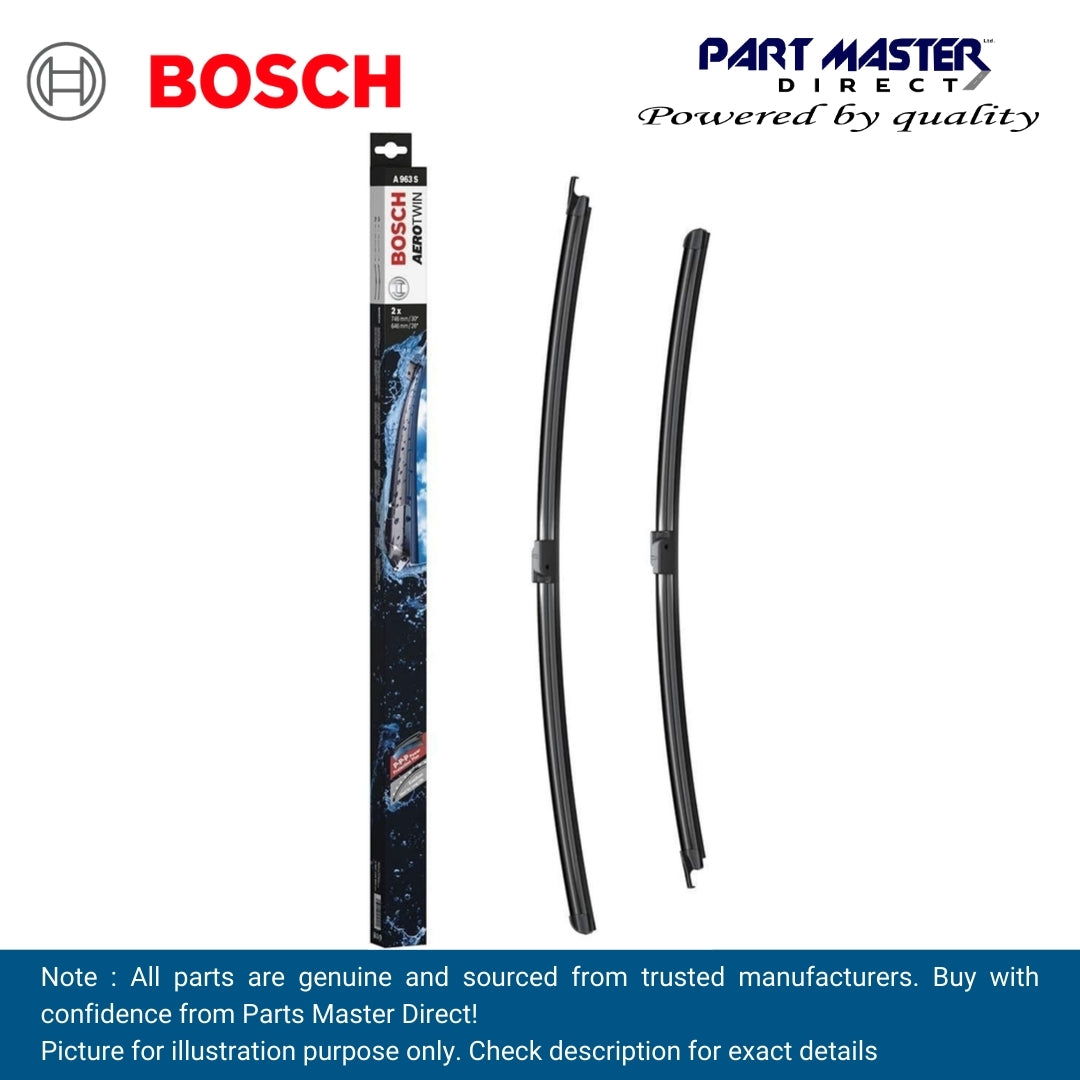 BOSCH AEROTWIN FLAT BLADE SET 746/646 A963S 3397118963