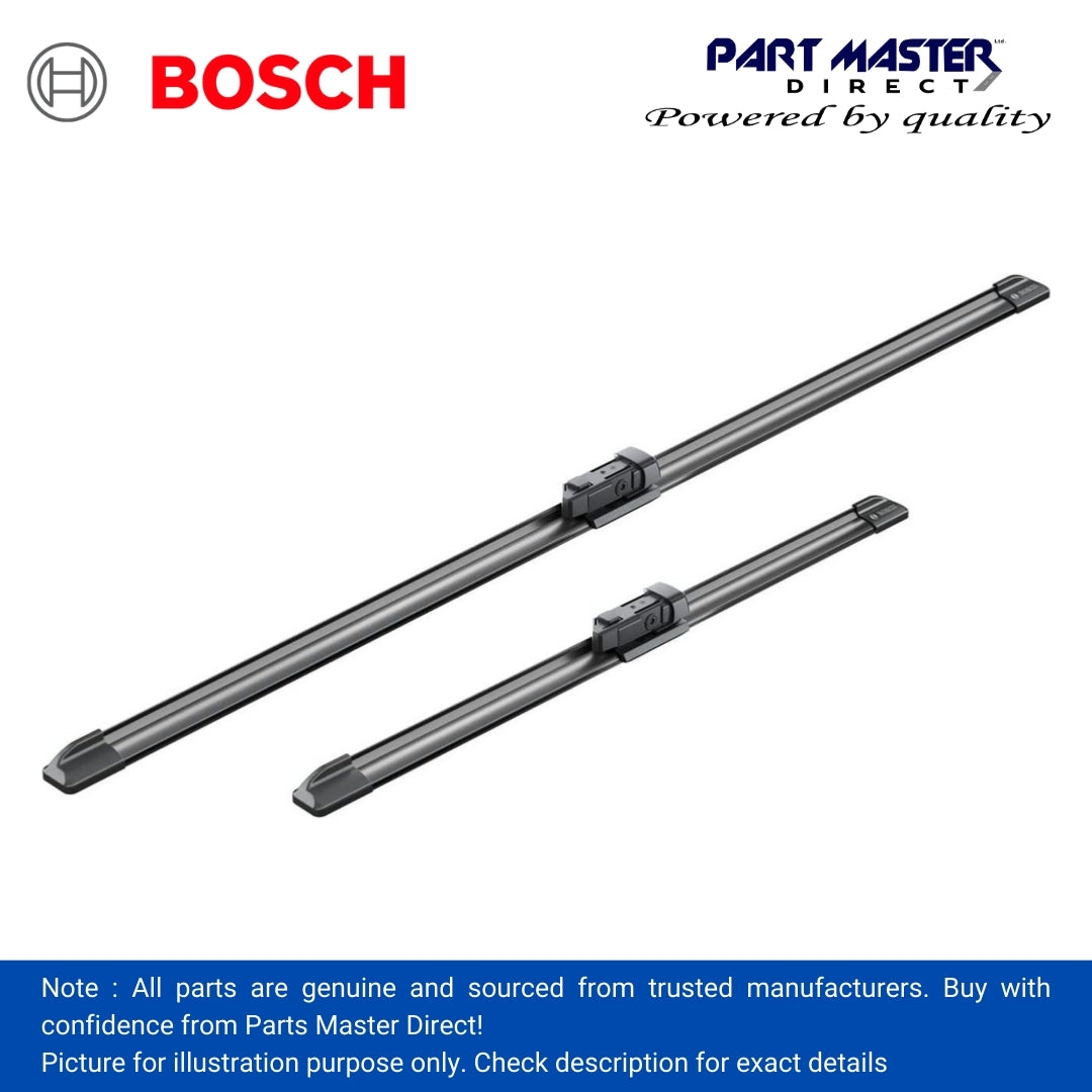 BOSCH AEROTWIN FLAT BLADE SET 650/400 A144S 3397014144