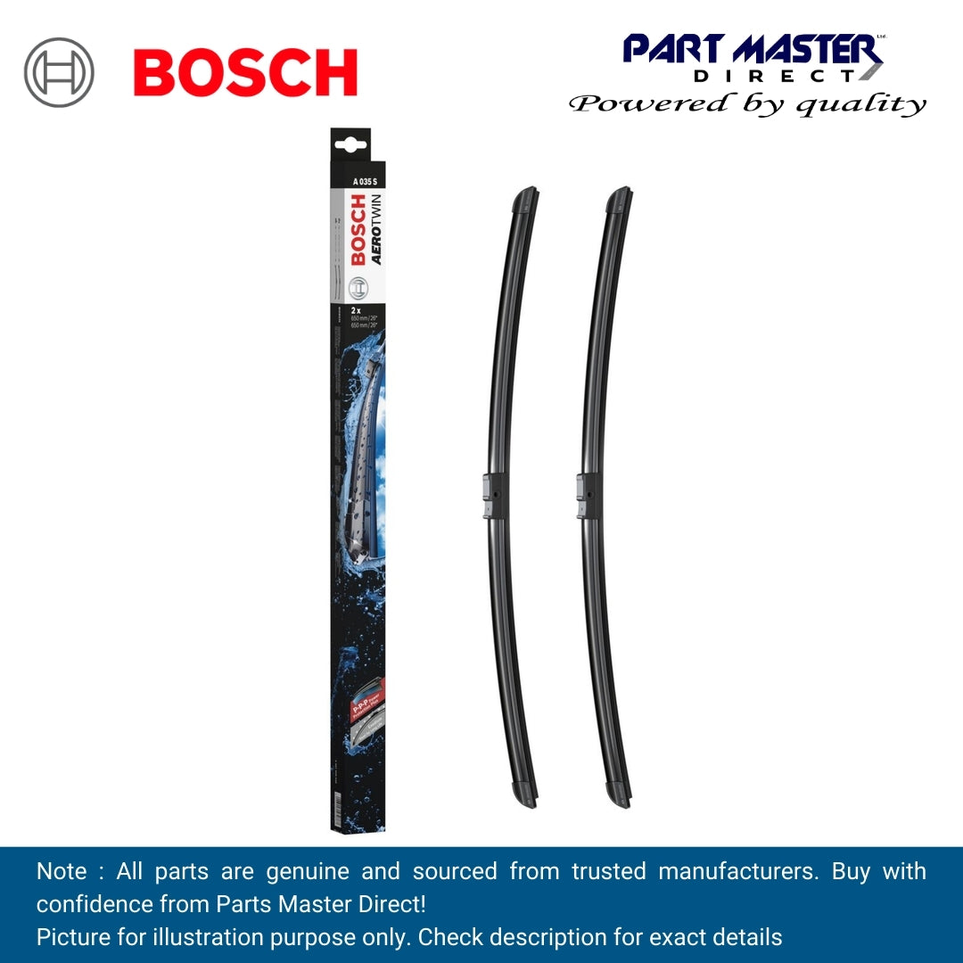 BOSCH AEROTWIN FLAT BLADE SET 650/650 A035S 3397009035