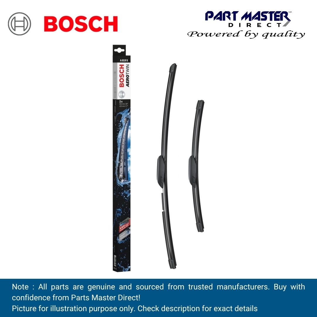 BOSCH AEROTWIN FLAT BLADE SET 650/425 A819S 3397014819