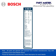 BOSCH AEROTWIN FLAT BLADE REAR 330 A331H 3397008713