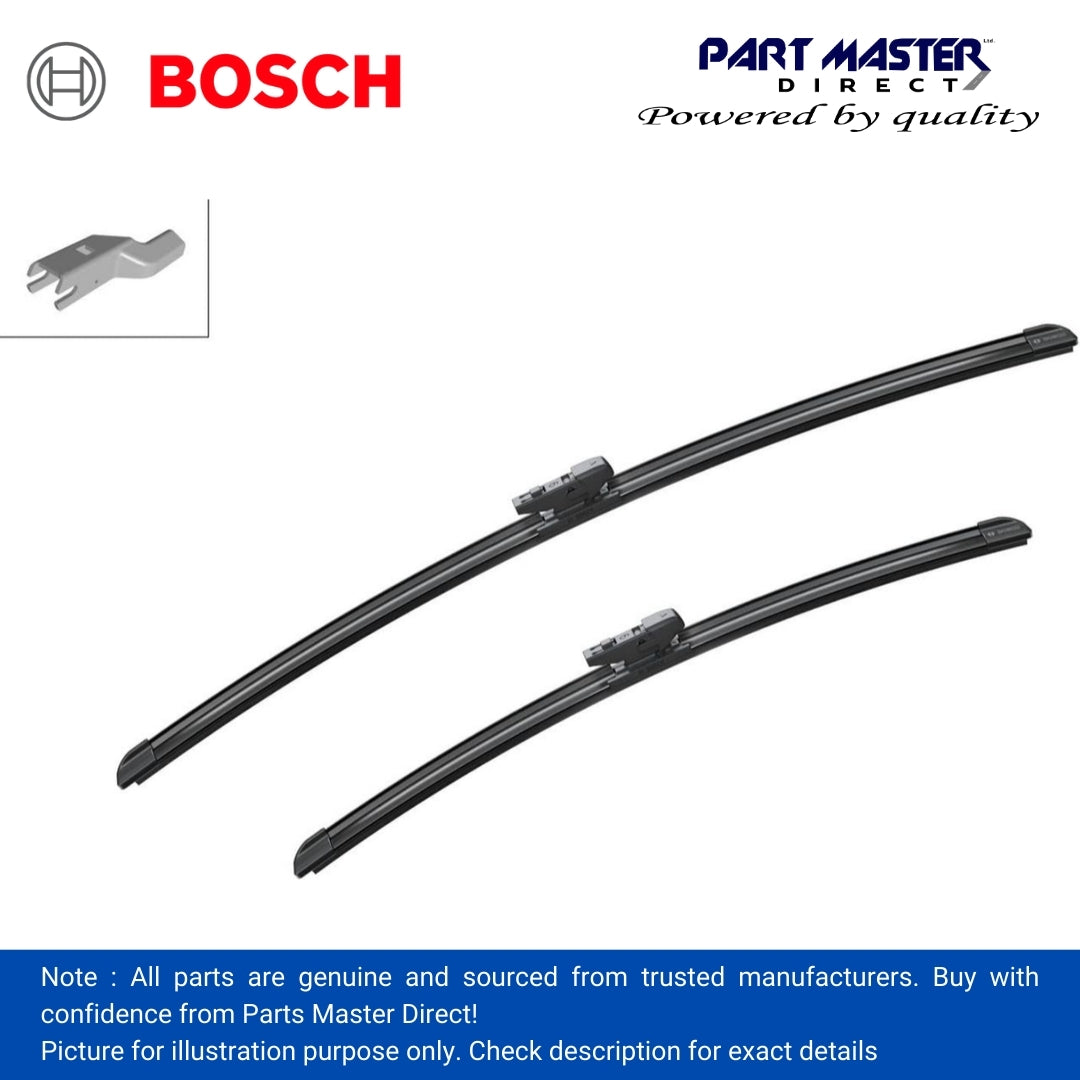 BOSCH AEROTWIN FLAT BLADE SET 650/500 A323S 3397014423