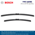 Load image into Gallery viewer, BOSCH AEROTWIN FLAT BLADE SET 530/575 A698S 3397007698
