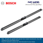 Load image into Gallery viewer, BOSCH AEROTWIN FLAT BLADE SET 530/575 A698S 3397007698
