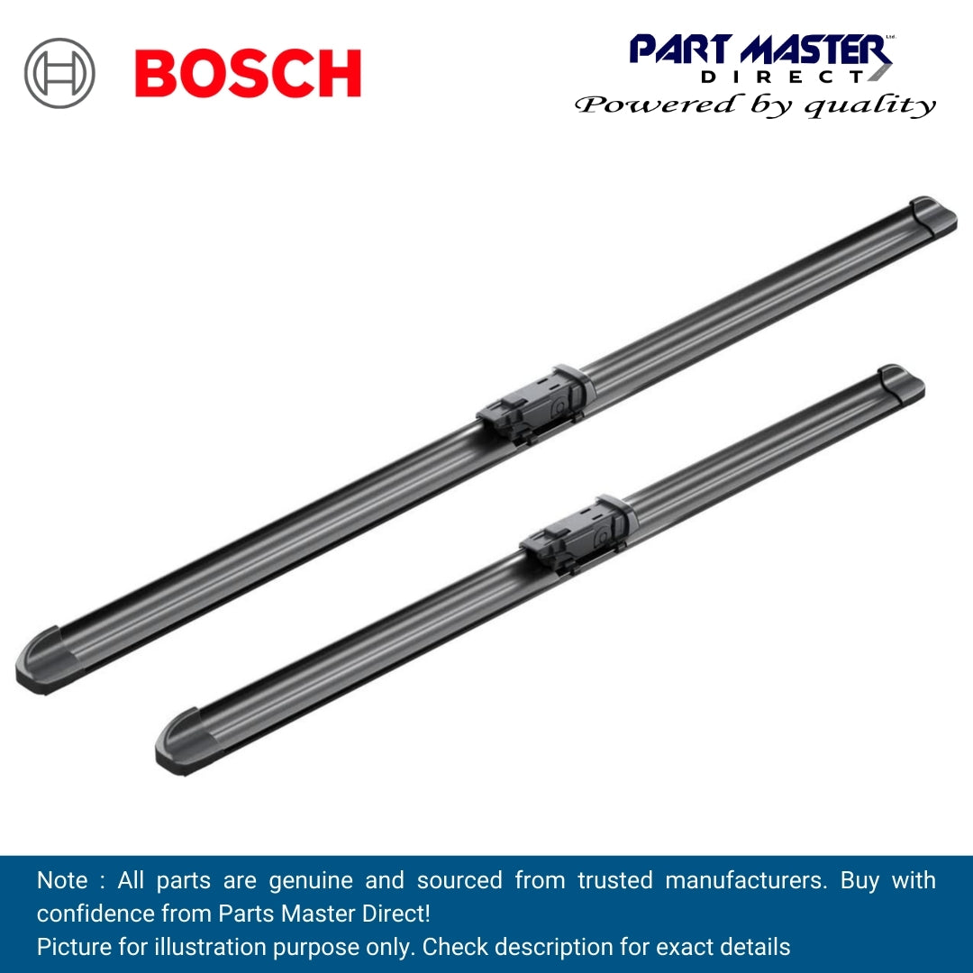 BOSCH AEROTWIN FLAT BLADE SET 530/575 A698S 3397007698