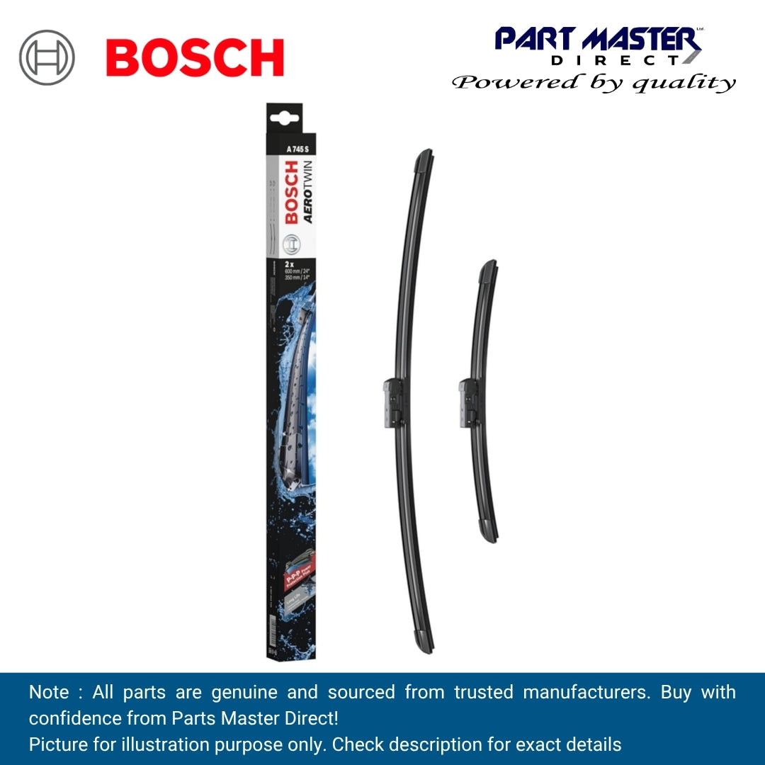 BOSCH AEROTWIN FLAT BLADE SET 600/350 A745S 3397014745