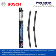 BOSCH AEROTWIN FLAT BLADE SET 500/500 A208S 3397009023