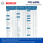 BOSCH AEROTWIN FLAT BLADE REAR 330 A332H 3397008635