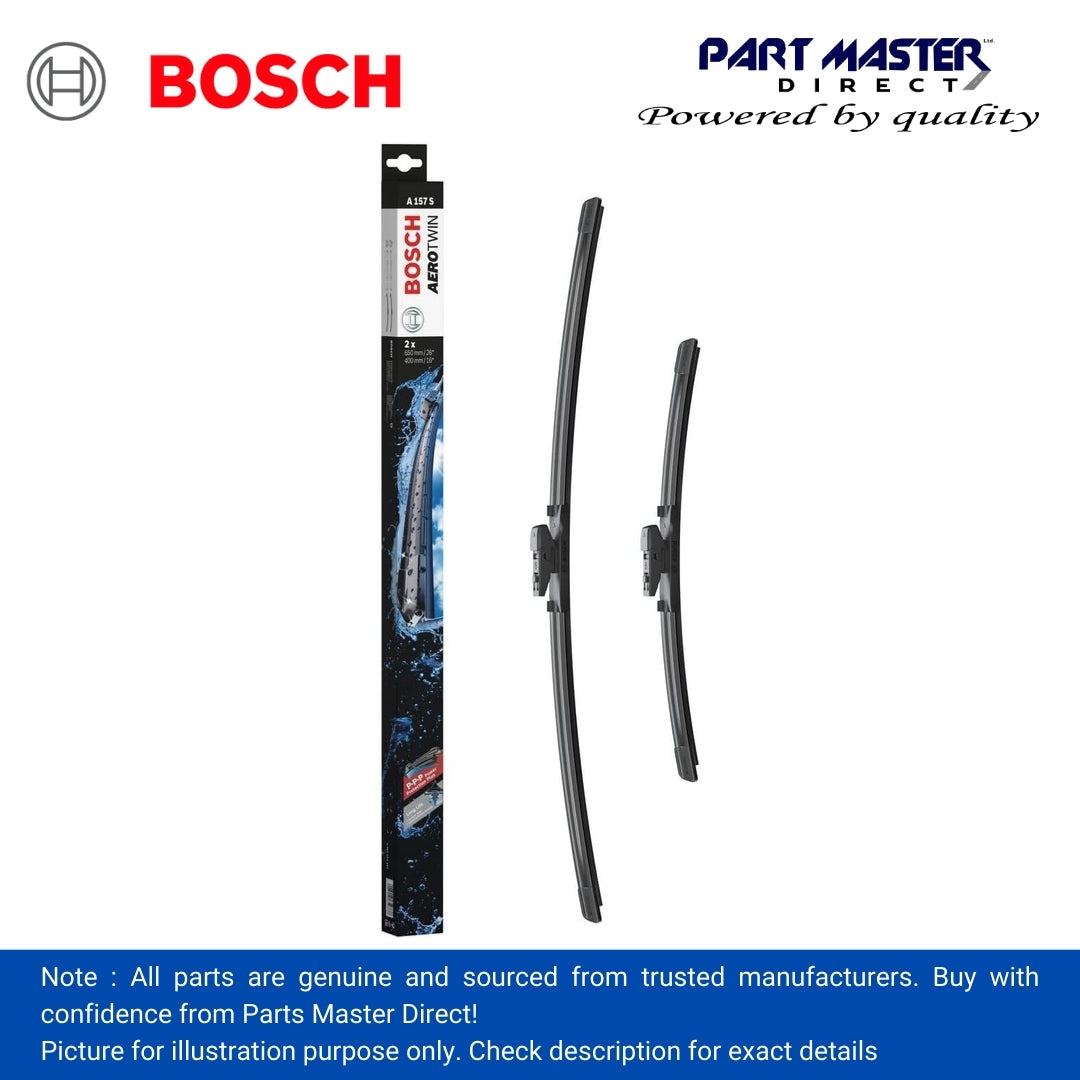 BOSCH AEROTWIN FLAT BLADE SET 650/400 A157S 3397014157
