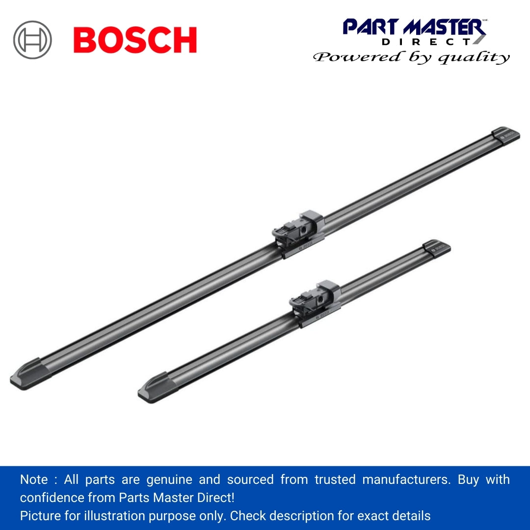 BOSCH AEROTWIN FLAT BLADE SET 650/400 A539S 3397007539