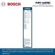 BOSCH AEROTWIN FLAT BLADE REAR 400 A403H 3397008998