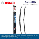 Load image into Gallery viewer, BOSCH AEROTWIN FLAT BLADE SET 650/650 A079S 3397007079
