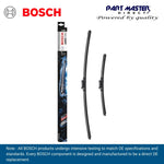 Load image into Gallery viewer, BOSCH AEROTWIN FLAT BLADE SET 700/400 A558S 3397007558
