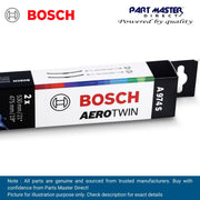 BOSCH AEROTWIN FLAT BLADE SET 530/475 A308S A975S