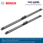Load image into Gallery viewer, BOSCH AEROTWIN FLAT BLADE SET 530/475 A308S A975S
