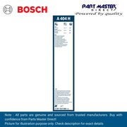 BOSCH AEROTWIN FLAT BLADE REAR 400 A404H 3397016086