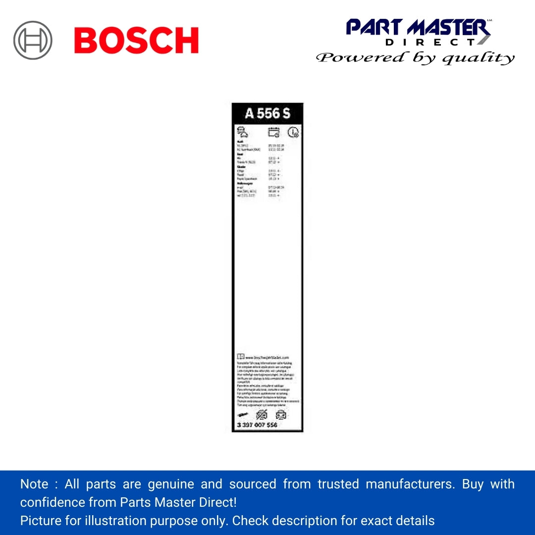 BOSCH AEROTWIN FLAT BLADE SET 600/400 A556S 3397007556