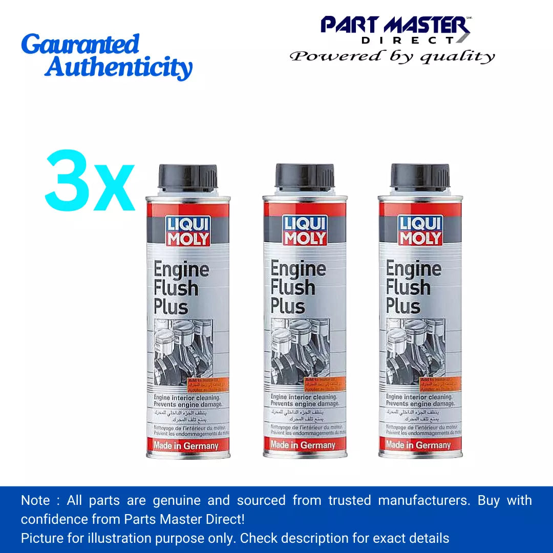 Liqui Moly Engine Flush Plus 300ml 8374 - 3 Units for Petrol & Diesel Oil Cleani