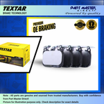 Load image into Gallery viewer, Textar 2502801 Front Brake Pads Set 2464195 34106799805 34106859067
