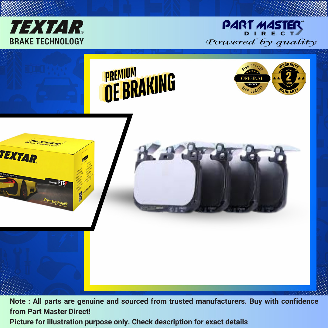 Textar 2502801 Front Brake Pads Set 2464195 34106799805 34106859067