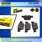 Load image into Gallery viewer, Textar 2621201 Front Brake Pads Set Fits Brembo P85187 7LA698151 7LA698151B
