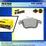 Load image into Gallery viewer, Textar 2630301 Rear Brake Pads Set Fits 0044208120 0054207420 0064202220
