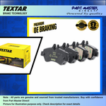 Load image into Gallery viewer, Textar 2919001 Brake Pads Fits MERCEDES SPRINTER 906 2.2D Rear 2009
