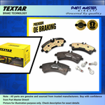 Load image into Gallery viewer, Textar 2921702 Rear Brake Pads Set Fits 0044208120 0054207420 0064202220
