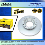 Load image into Gallery viewer, 2x Rear Brake Discs 308mm Solid Genuine OE Textar 92273903 fits 1764282 1783910
